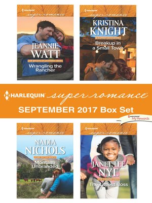 cover image of Harlequin Superromance September 2017 Box Set